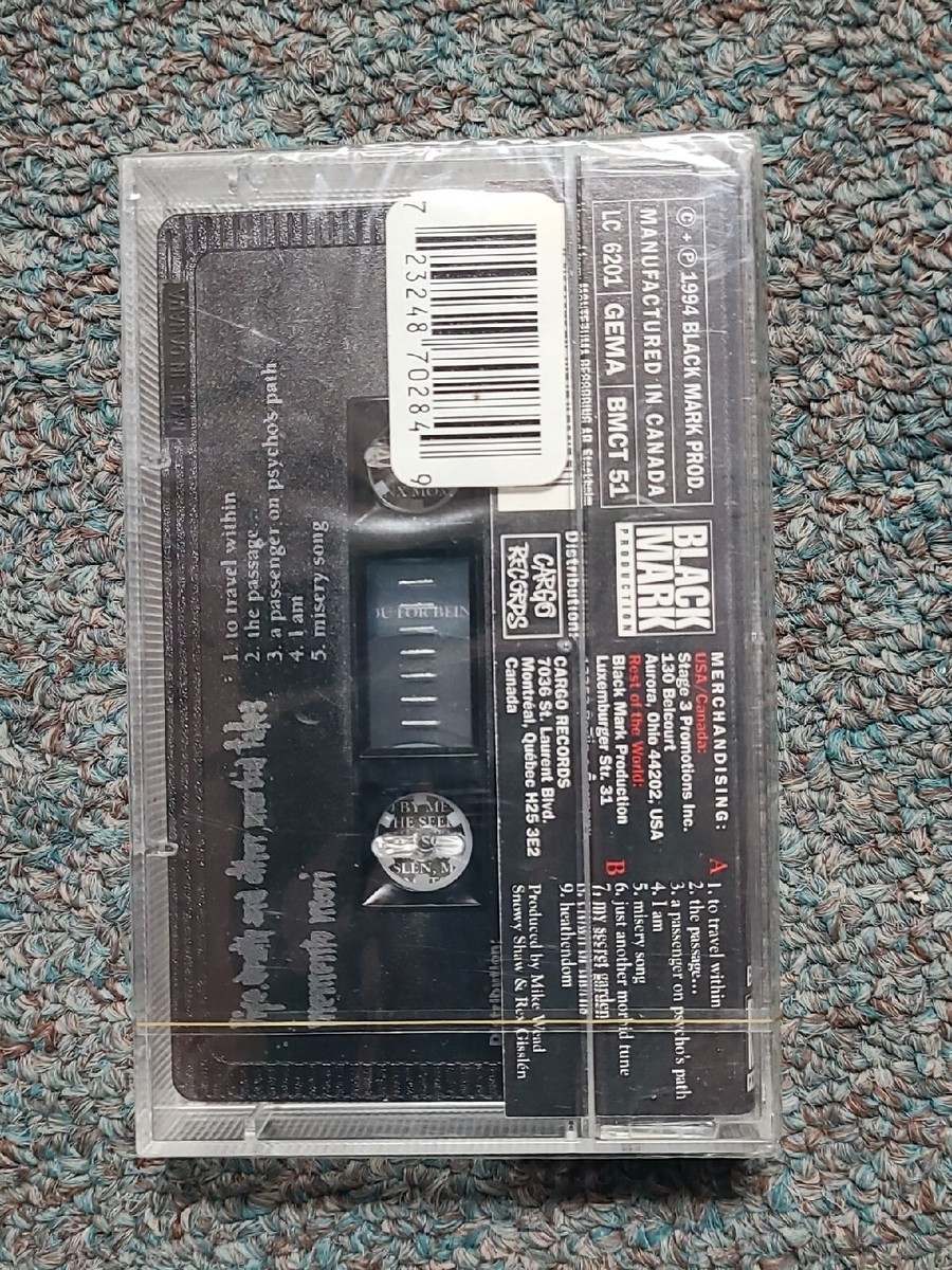Memento Mori Life, Death & Other Morbid Tales' Cassette (1990) ex