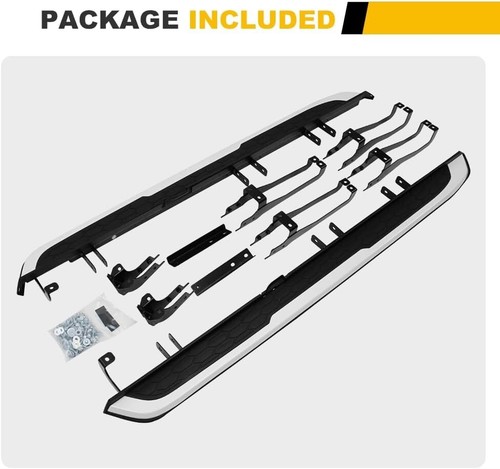 Running Boards Side Steps Nerf Bar Pair OEM Style For Honda CR-V CRV 2017-2022 - Picture 5 of 23