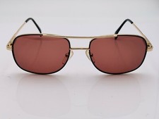 Vintage Regal Black Gold Metal Pilot Sunglasses FRAMES ONLY
