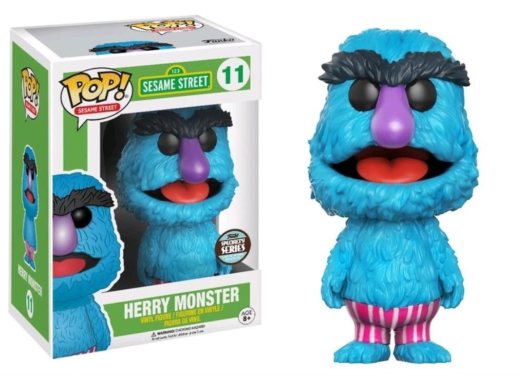 Figur Pop. Sesame Street Herry Monster Exclusive