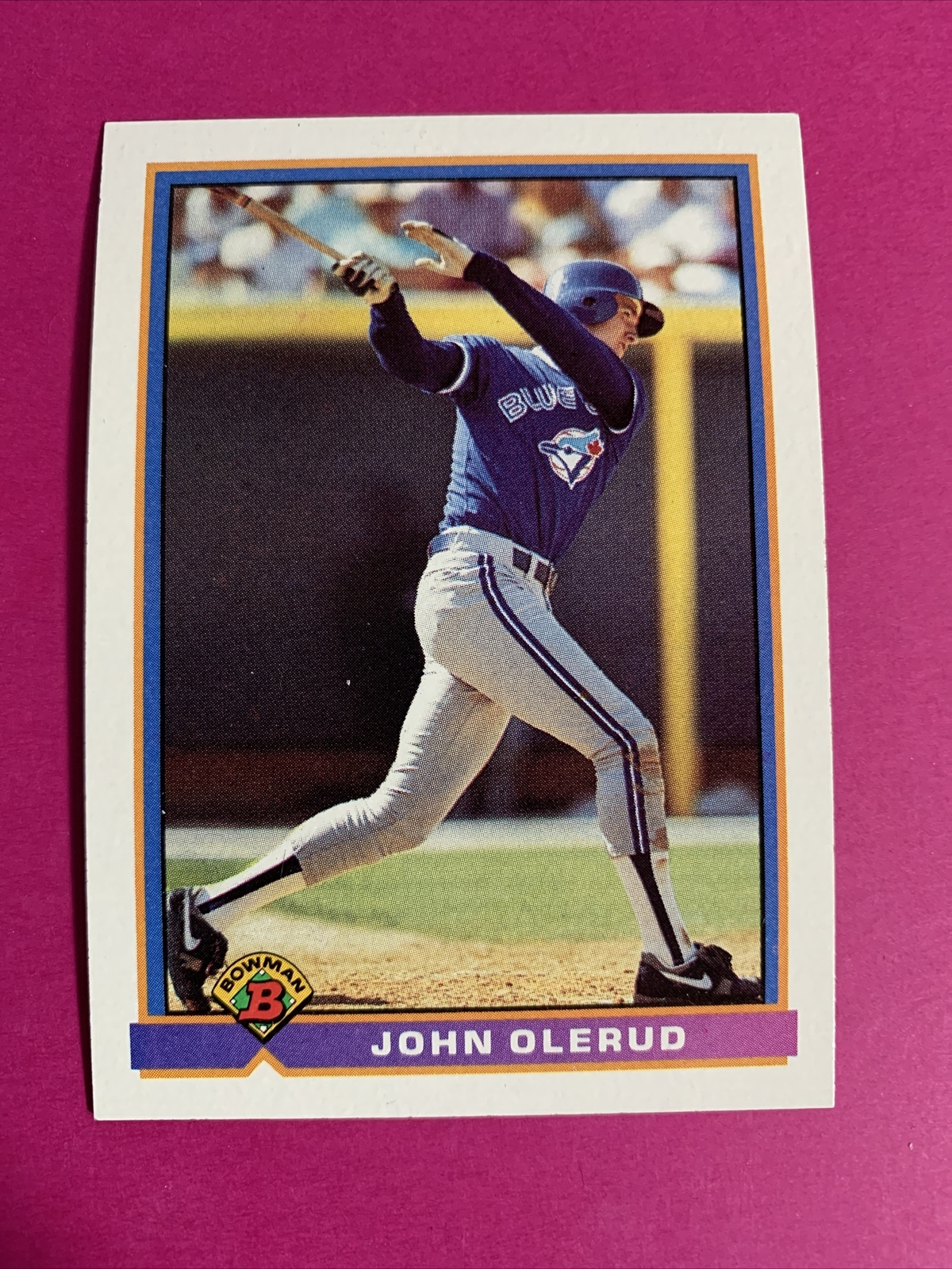 🐶 1991 Bowman #7 John Olerud Blue Jays