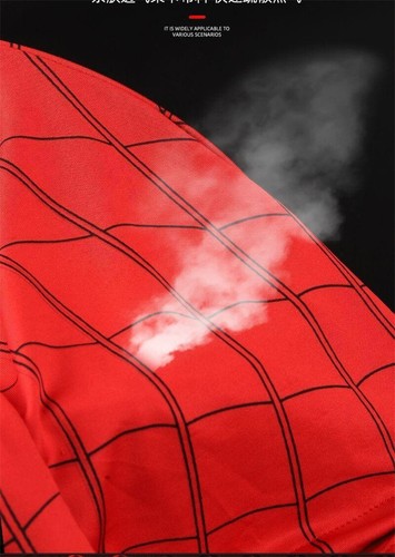 Maschera Cosplay Casco Spiderman Miles Morales Occhi Lampeggiante Oggetto di scena indossabile - Foto 6 di 10