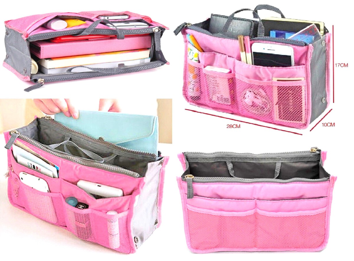 9744 Everyday Bag, Large-Capacity Multifunctional Travel Organizer Handbag Planner Tote Bag for Stationary Storage, Canvas Planner  main image 2