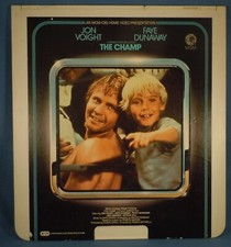 RCA CED VIDEODISC - THE CHAMP with Jon Voight Faye Dunaway