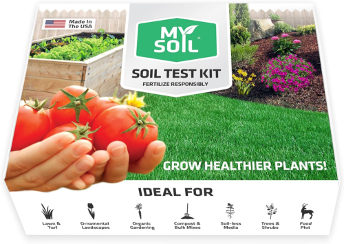 Soil Test Kit for Lawn & Garden, Complete Nutrient and Ph Analysis