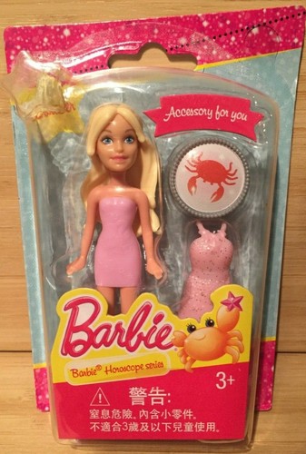 Mattel Barbie Horoscope Series Small Doll Collectable Star Sign Brand New Ring - Picture 6 of 12