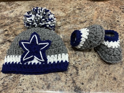 dallas cowboys baby hat