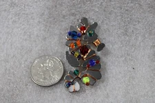 LIZTECH JEWELRYPIN BROACH SIGNED 94 Seahorse C3-22