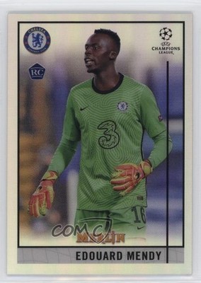 2020 Merlin Collection Chrome UEFA Champions League Edouard Mendy Rookie RC 12zw