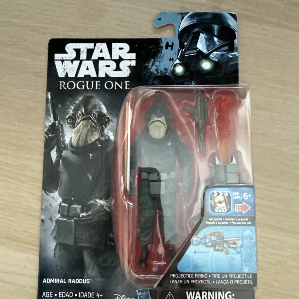 Star Wars Rogue One, Andor, Admiral Raddus, Hasbro 2016 - Image 2 of 4