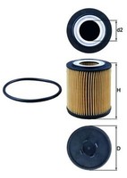 ÖLfilter Knecht OX 182D Filtereinsatz FüR Opel Astra Omega Zafira Vectra Corsa