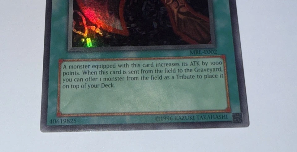 Yugioh Axe of Despair MRL-E002 Ultra Rare Unl (LP+) - Image 3 of 4