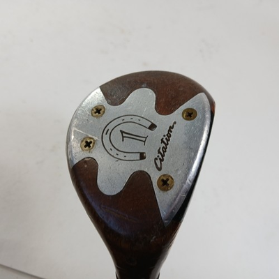 #ad PowerBilt Citation quot;Genuine Persimmonquot; Wood RH Driver $64.99