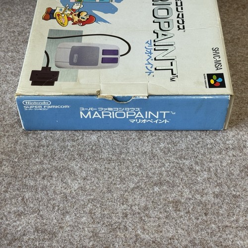 Nintendo Super Famicom Mario Paint Complete Big Box CIB + Mouse JPN | US SELLER - Picture 18 of 19