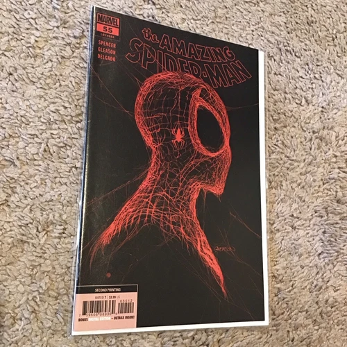 Amazing Spider-Man #55 2nd print (Marvel 2021) Gleason Web-Head Variant