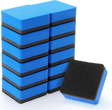 12 Pack Magnetic Whiteboard Eraser, Dry Eraser Board Erasers, Dry Erasers for Wh