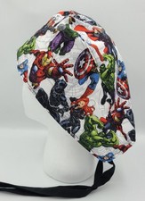 Marvel Comic Book Super Hero Surgical Scrub Cap Medical Hospital Cap