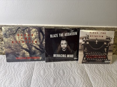 Indie Hip Hop 3 Cd Lot Still in Packaging Blaze The Assassin Albums 1-3