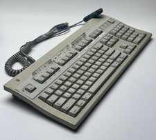 Tastiera estesa vintage Apple Macintosh II con cavo e adattatore USB imate Mac