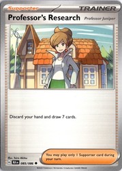 Professor's Research 085/086 Scarlet & Violet Black Bolt Uncommon Trainer