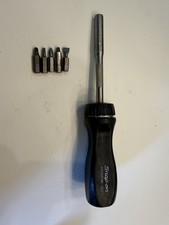 Snap-on Tools Usa New Black Hard Handle Ratcheting Screwdriver Ssdmr4b