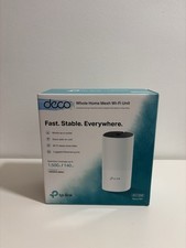TP-LINK Deco E4 Whole-Home Mesh Wi-Fi System, AC1200 1 Pack - New Opened Box