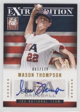2013 Elite Extra Edition 15U National Team Signatures Mason Thompson Auto 0g4