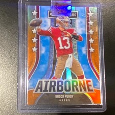 2023 Panini /25 Rookies & Stars Airborne Brock Purdy 49ers AB-14