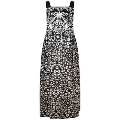WEEKEND MAX MARA - Schwarz-Weißes Kleid für Damen