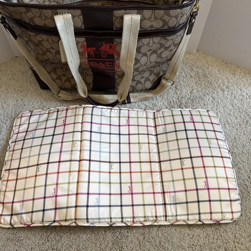 AUTHENTIC COACH HERITAGE STRIPE SIGNATURE TOTE BAG 11763 - Bild 12 von 24