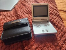 Nintendo Game Boy Advance | Gameboy GBA SP - Cool Silver Handheld Console