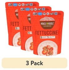 Miracle Noodle Fettuccine - Gluten Dairy Grain Soy Free 3pks - Exp: 1/18/2028