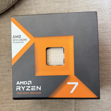AMD Ryzen 7 7800X3D 8-Core 4.2GHz Socket AM5 CPU, 96MB L3 Cache
