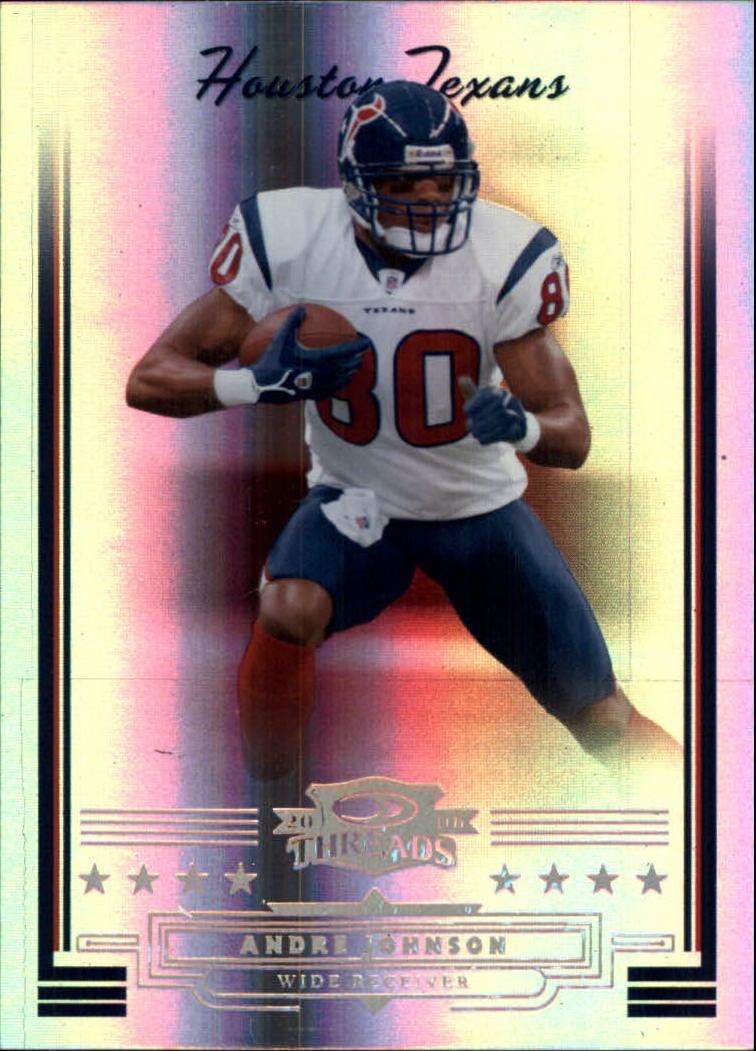 2006 Donruss Threads Bronze Holofoil #46 Andre Johnson /250 - FB