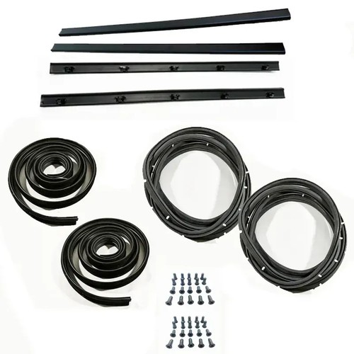 Holden HQ HJ HX HZ WB Ute One Tonner Panel Van Sedan Front Door Rubber Set - Picture 1 of 1