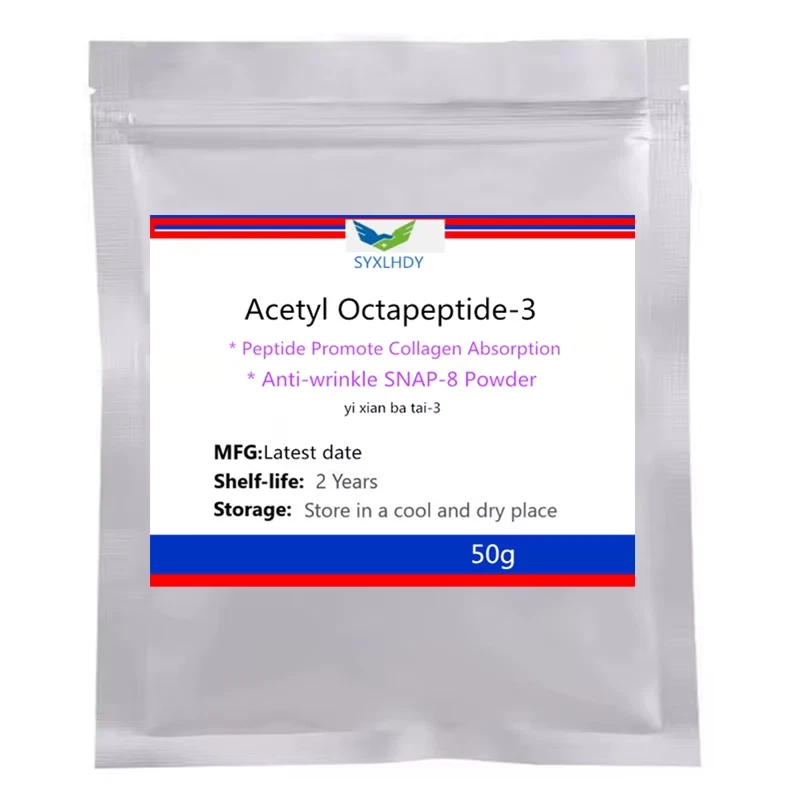 Best Acetyl Octapeptide-3 Raw Powder SNAP-8 Peptide Promote Collagen Absorption
Opens in a new windo