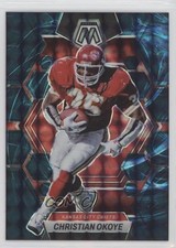 2023 Panini Mosaic Genesis Mosaic Prizm Christian Okoye #115 16wc
