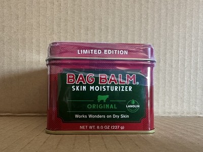 BAG BALM Skin Moisturizer Original LIMITED EDITION ~ 8.0 oz TIN/ SEALED