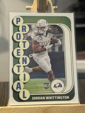 Panini 2024 Score Protential Rookie Jordan Whittington #5 Los Angeles Rams
