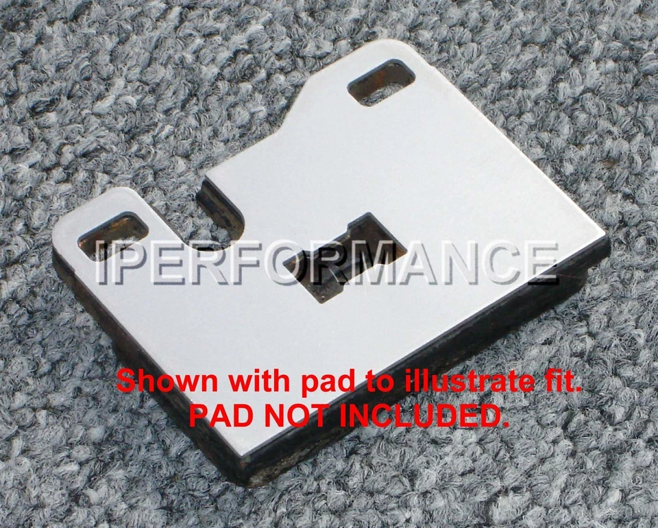 Juego de pastillas de freno de titanio para Porsche 944 S 1987-1988; trasero Foto 2 de 4