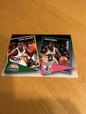 Reggie Williams David Wingate 1992-93 Skybox School Ties #ST3