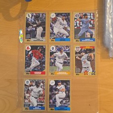 Topps 2024 MLB Baseball Card Lot (8) Anderson Urias Donaldson Duran Benintendi