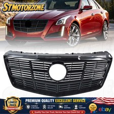For Cadillac Cts 2014-15 22753187 Gloss Black Front Bumper Grille Grill Assembly