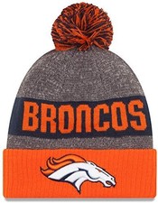 NFL Authentic NEW Denver Broncos New Era Sideline Sport Knit Beanie Hat
