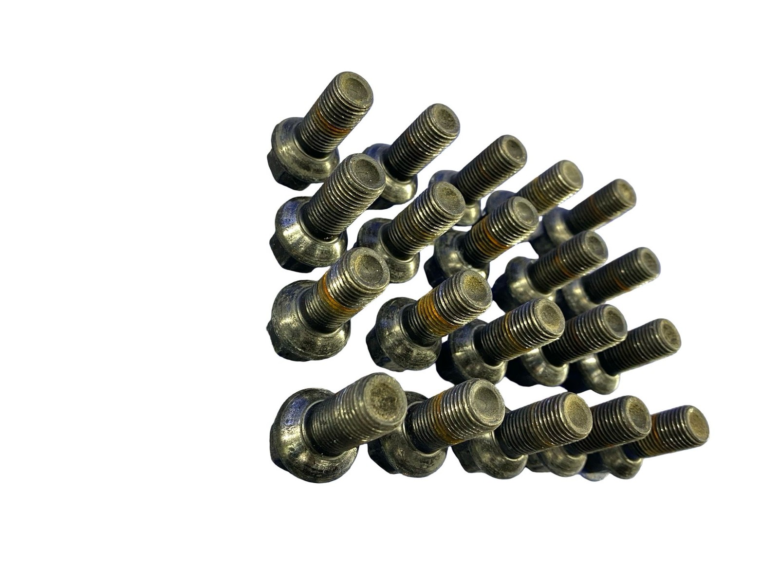 2016-2021 Mclaren 570s Wheel Rim Lug Nut Bolt Set Of 20 Black *WEAR* oem