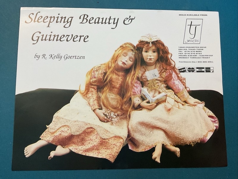 Sleeping Beauty & Guinevere Doll Making- Pattern #1209, Body Pattern #1207