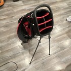 Orlimar Warp Speed Black/Red Golf Stand Bag 4-Way Divider Dry Pocket Strap — photo 5