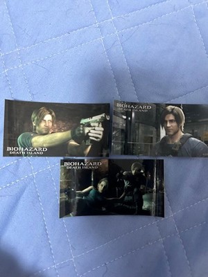 Capcom Resident Evil Leon Sticker Rare Collectible Death Island Item