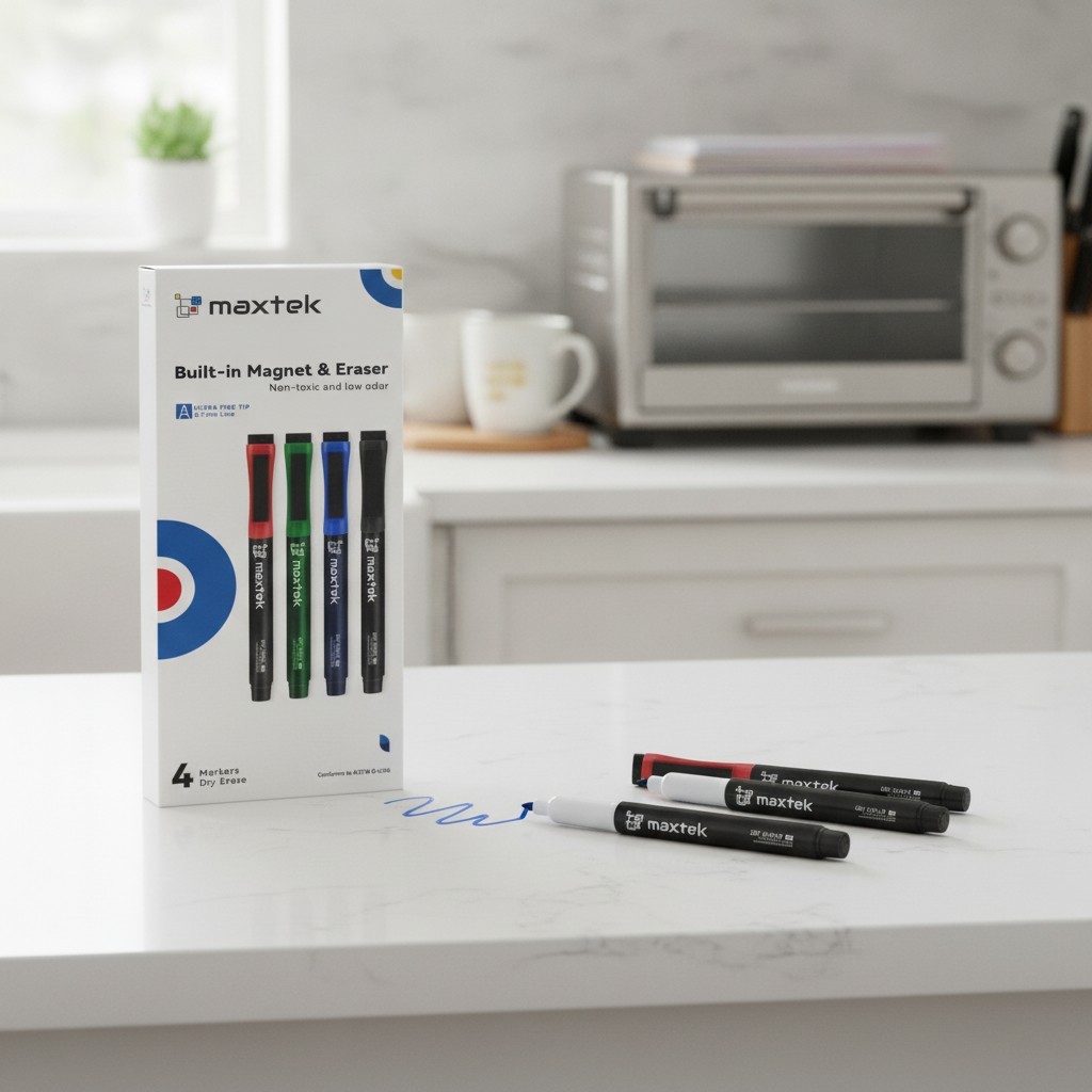 Dry Erase Markers Ultra Fine Tip,0.7mm Extra Fine Point, Magnetic Whiteboard ...