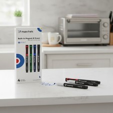 Dry Erase Markers Ultra Fine Tip,0.7mm Extra Fine Point, Magnetic Whiteboard ...